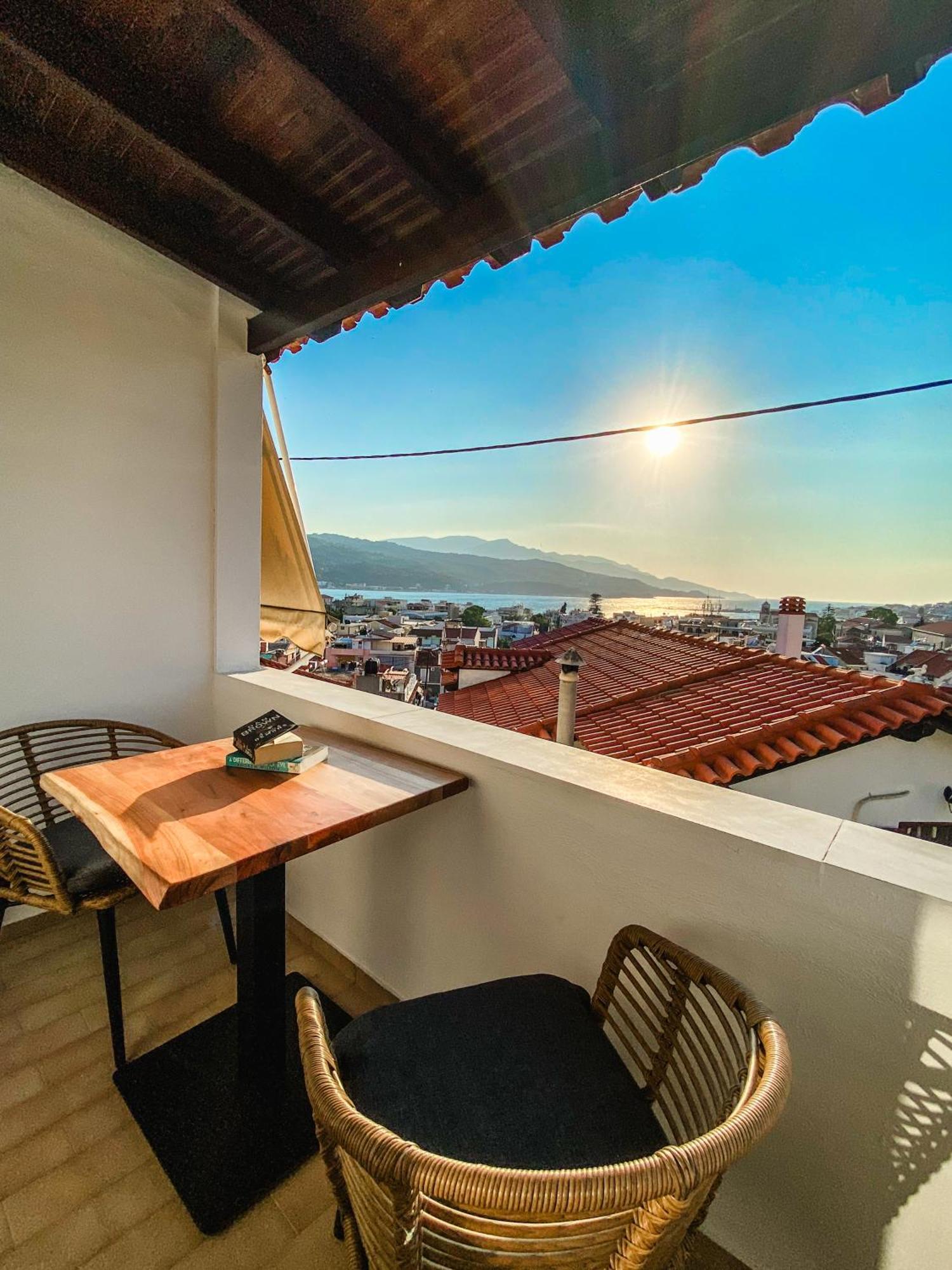 Apellou Apartments Sisam Dış mekan fotoğraf